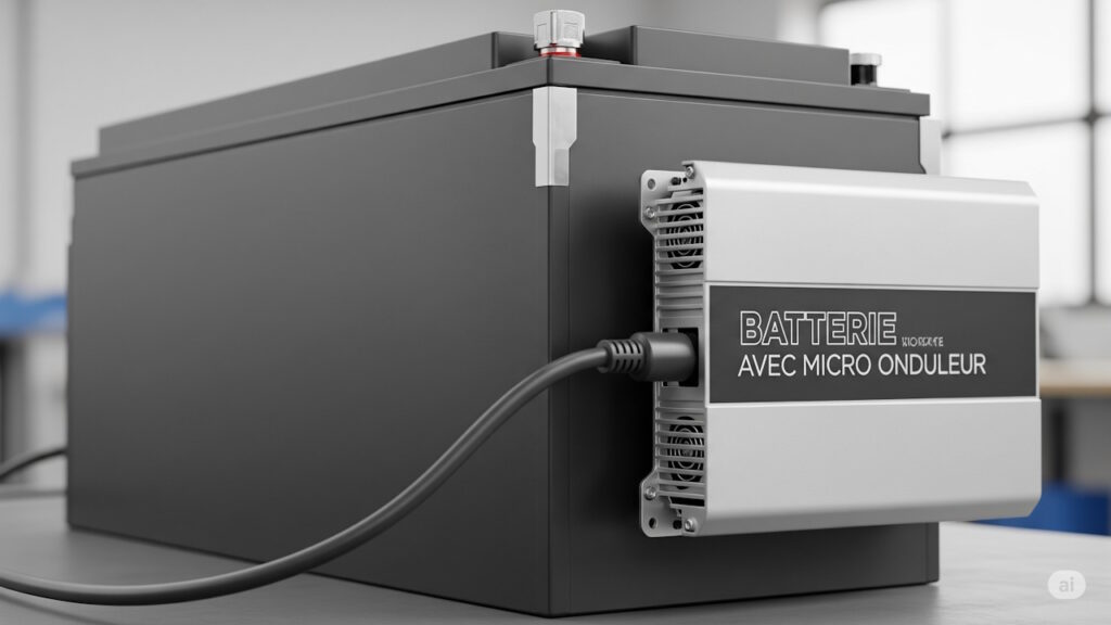 batterie avec micro onduleur