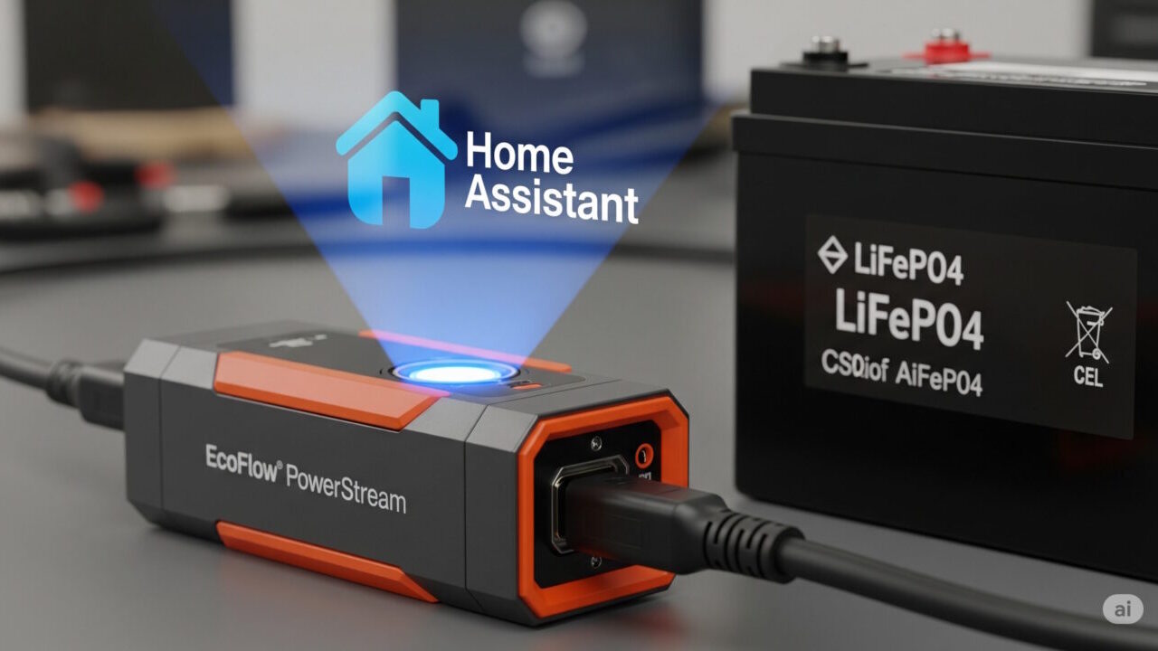 Contrôle du PowerStream dans Home Assistant - bricolo2point0