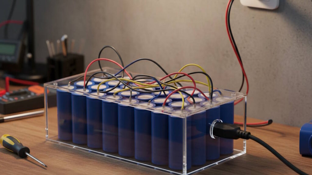 Construction d’une batterie autonome de A à Z: Première partie montage des cellules cablagecellules