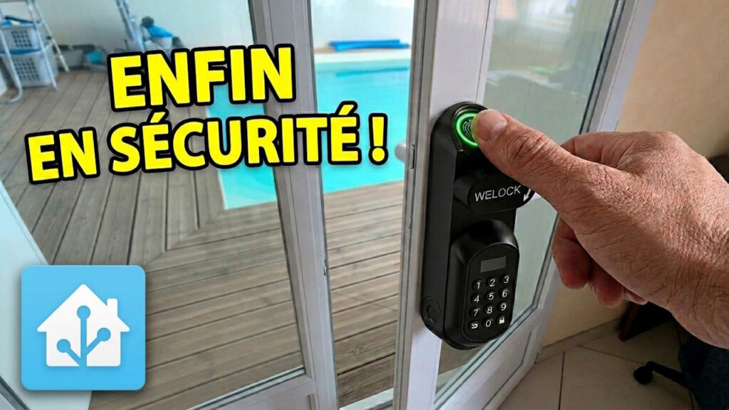 Installation et l'intégration d'une serrure connectée Welock avec HA serrure piscine sécurité 202604261404